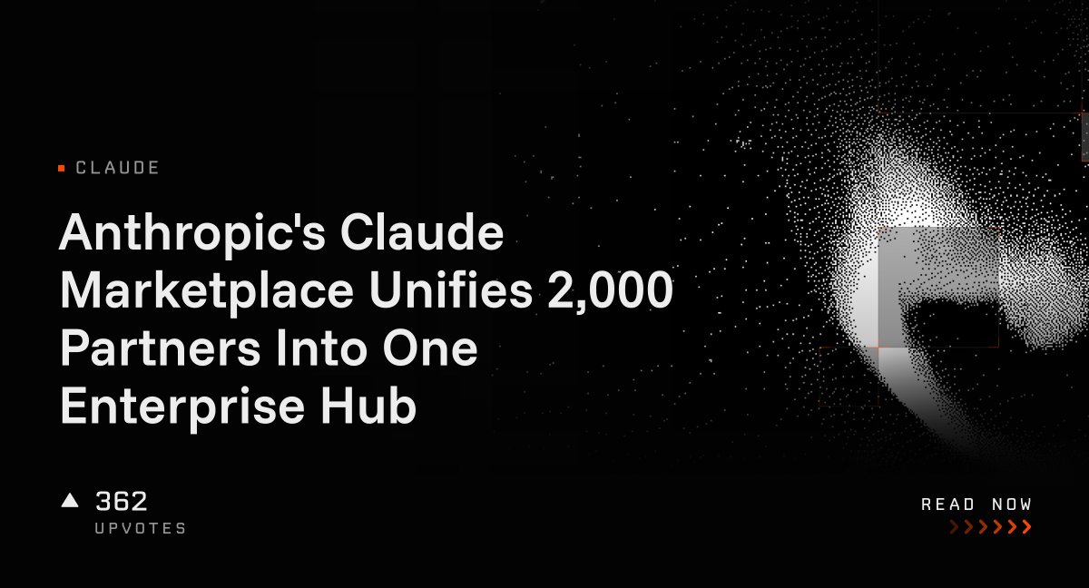 Anthropic's Claude Marketplace Unifies 2,000 Partners Into One Enterprise Hub