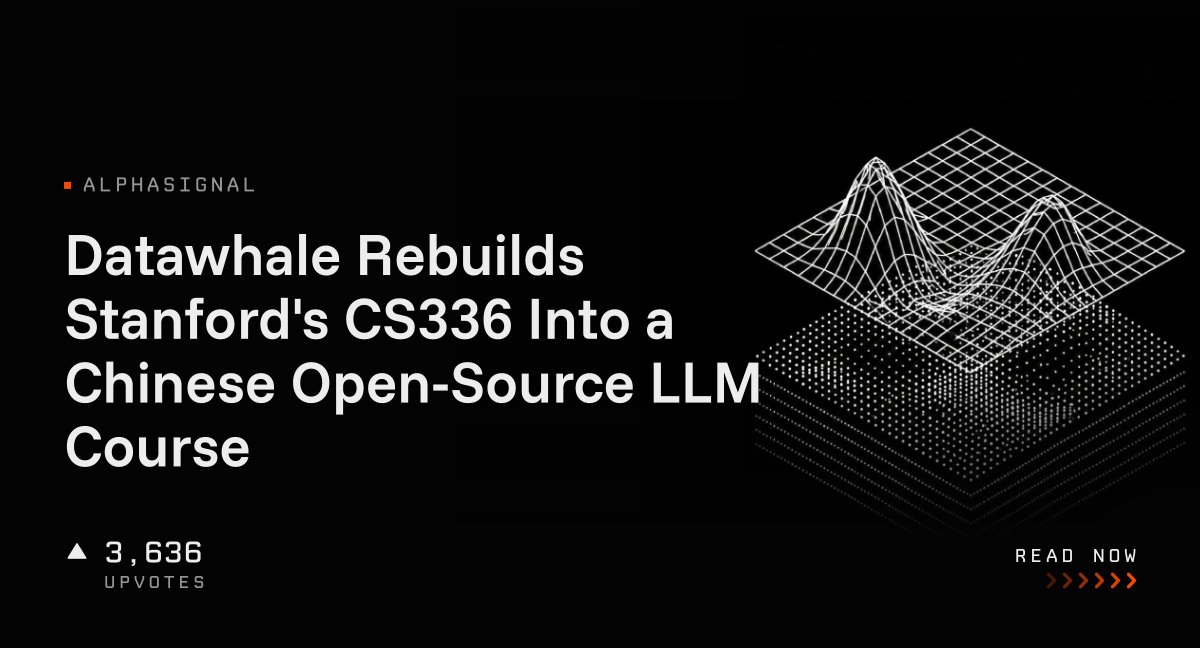 Datawhale Rebuilds Stanford's CS336 Into a Chinese Open-Source LLM Course