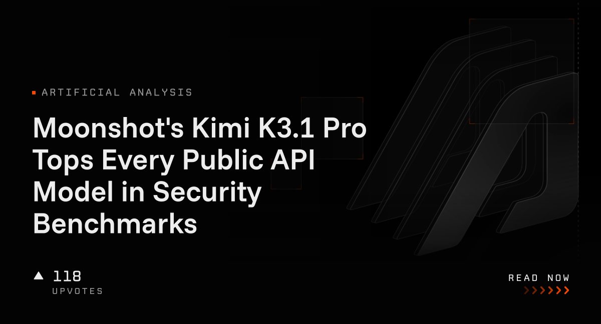 Moonshot's Kimi K3.1 Pro Tops Every Public API Model in Security Benchmarks