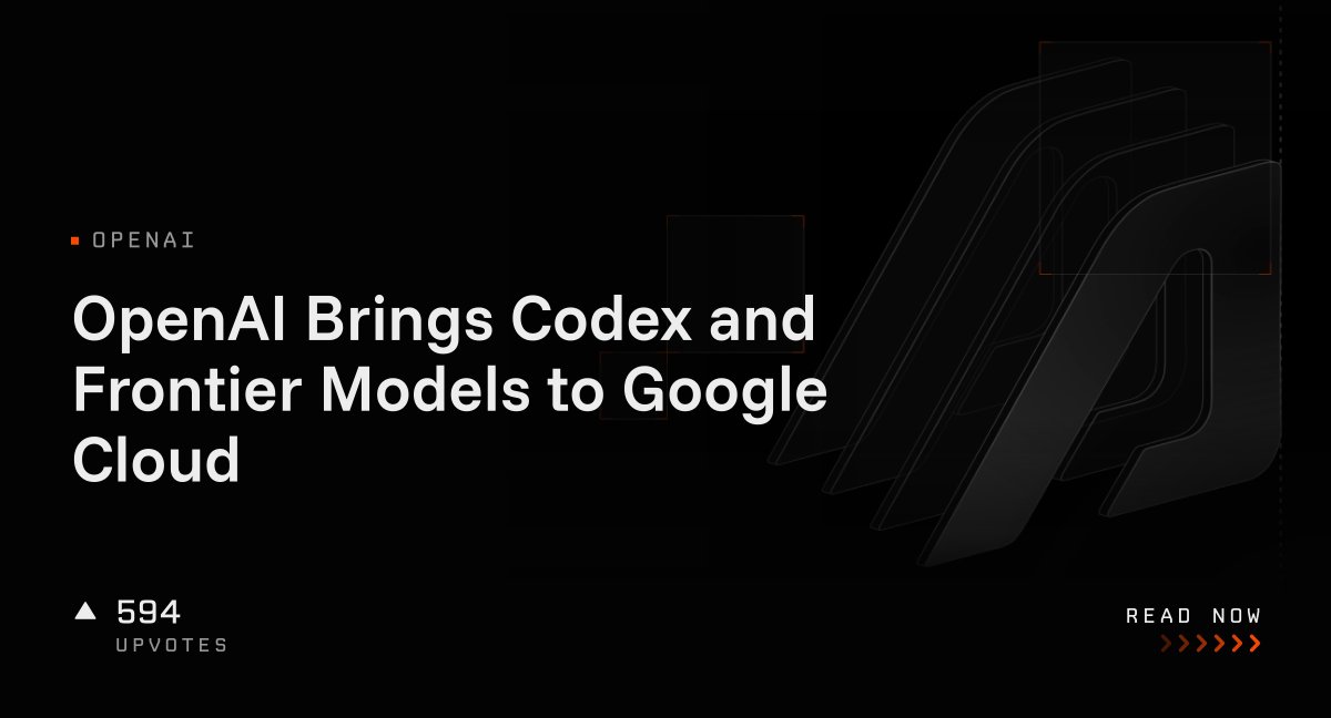 OpenAI Brings Codex and Frontier Models to Google Cloud