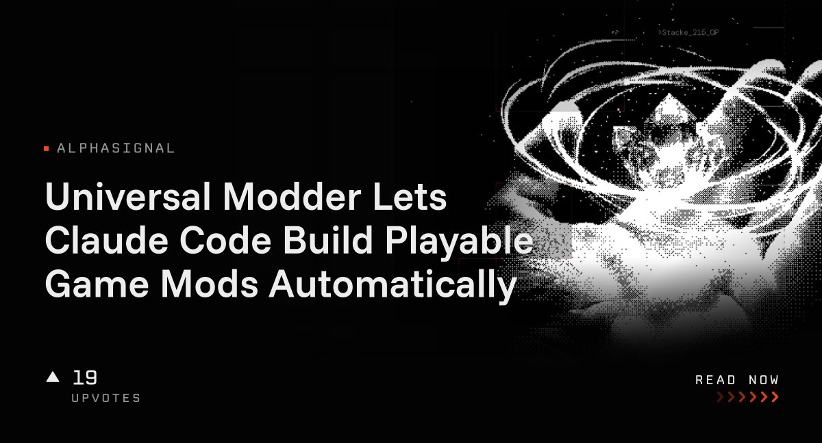 Universal Modder Lets Claude Code Build Playable Game Mods ...