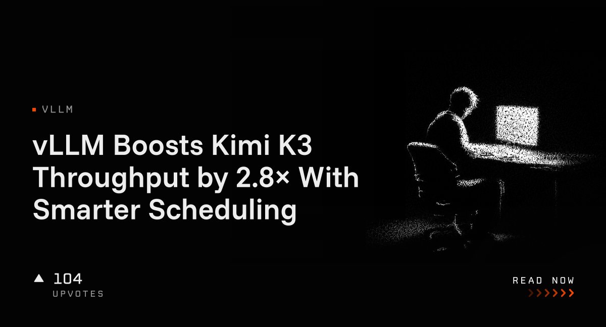 vLLM Boosts Kimi K3 Throughput by 2.8× With Smarter Scheduling