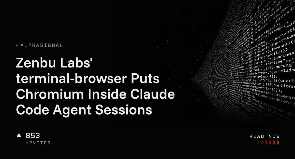 Zenbu Labs' terminal-browser Puts Chromium Inside Claude Code Agent Sessions